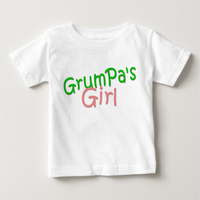 Grumpas Girl-Shirt Baby T-shirt (Vorderseite)
