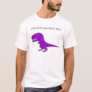 Grumpasaurus Rex lila T-Shirt