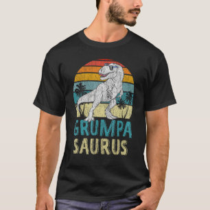 Grumpasaurus T Rex Dinosaur Grumpa Saurus Familie T-Shirt