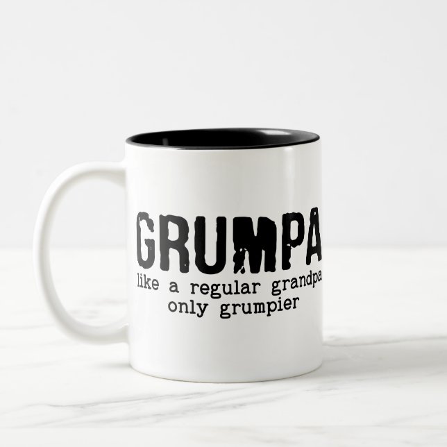 Grumpe Zweifarbige Tasse (Links)