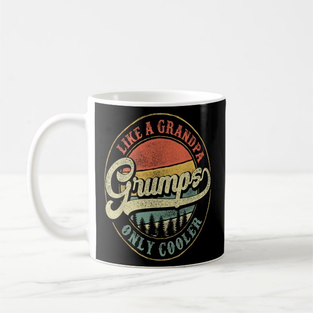 Grumps wie ein Großvater, nur Großvater Kaffeetasse (Links)