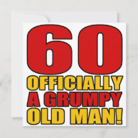 Grumpy 60. Geburtstags-Spaß