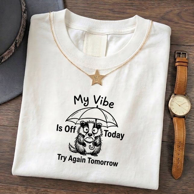 Grumpy Badger Lustiger Humor T-Shirt (Von Creator hochgeladen)