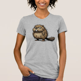 Grumpy Beaver Crusty aber Niedlich! T-Shirt