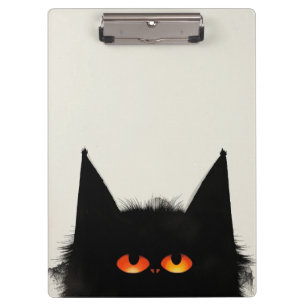 Grumpy Black Klemmbrett