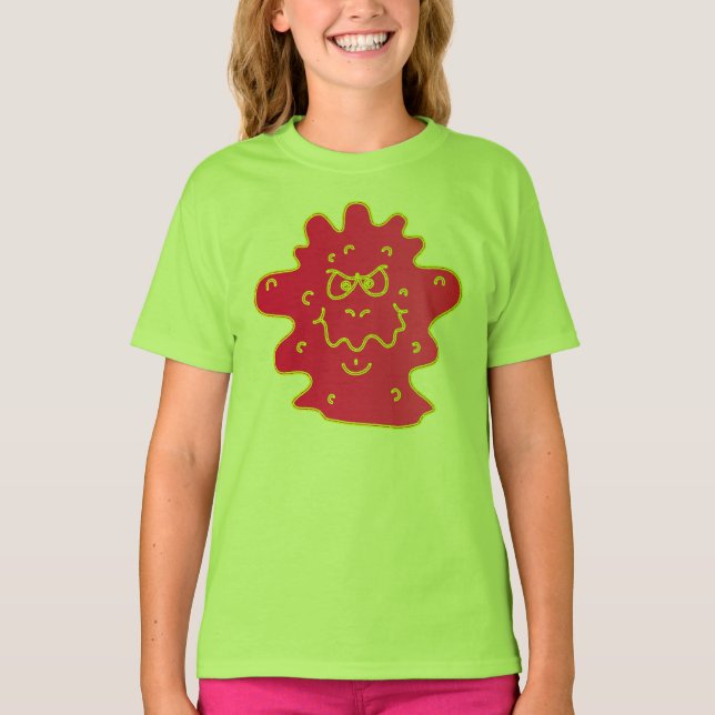 Grumpy Blobster. T-Shirt (Vorderseite)