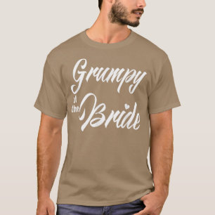 Grumpy Bride Wedding Party Funny Matching Brida T-Shirt