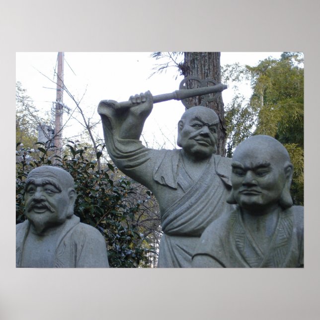 Grumpy Buddha Poster (Vorne)