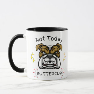 Grumpy Bulldog Cup, Dog Lover Gift Idea, Pet Humor Tasse