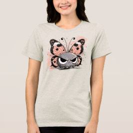 Grumpy Butterfly Tri-Blend Shirt