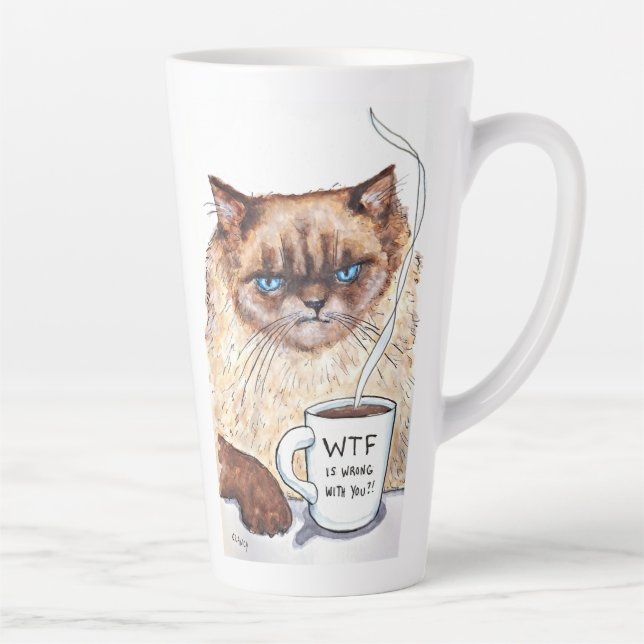 Grumpy Cat Cup Milchtasse (Rechts)