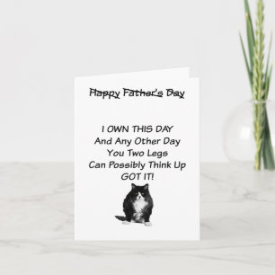 Grumpy Cat Fathers Day Card Karte