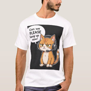 Grumpy Cat Headset T - Shirt