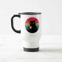 Grumpy Cat Kaffeetasse – Lustige Retro-Vintage-Mor