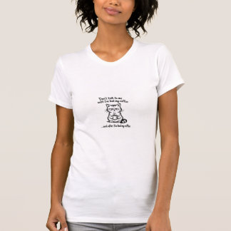 Grumpy Cat Kaffeetrinker T-Shirt