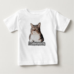 Grumpy Cat Meme für Katzenbesitzer und Kätzchenbes Baby T-shirt