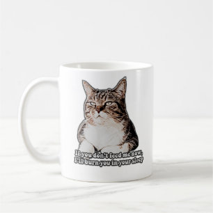 Grumpy Cat Meme für Katzenbesitzer und Kätzchenbes Kaffeetasse