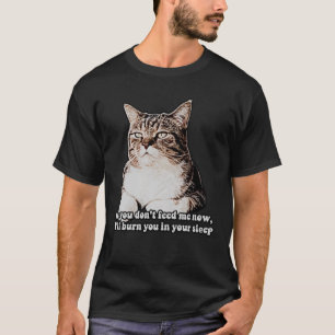 Grumpy Cat Meme für Katzenliebhaber und Katzenbesi T-Shirt