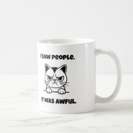 Grumpy Cat Mug – Anti-Social Funny Gift Kaffeetasse