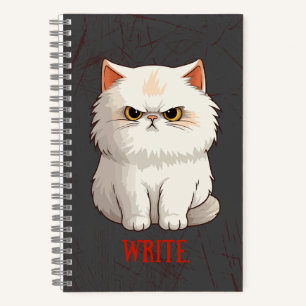 Grumpy Cat Pun Fun Write Journal Notizbuch