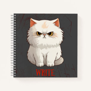 Grumpy Cat Pun Fun Write Journal Notizbuch