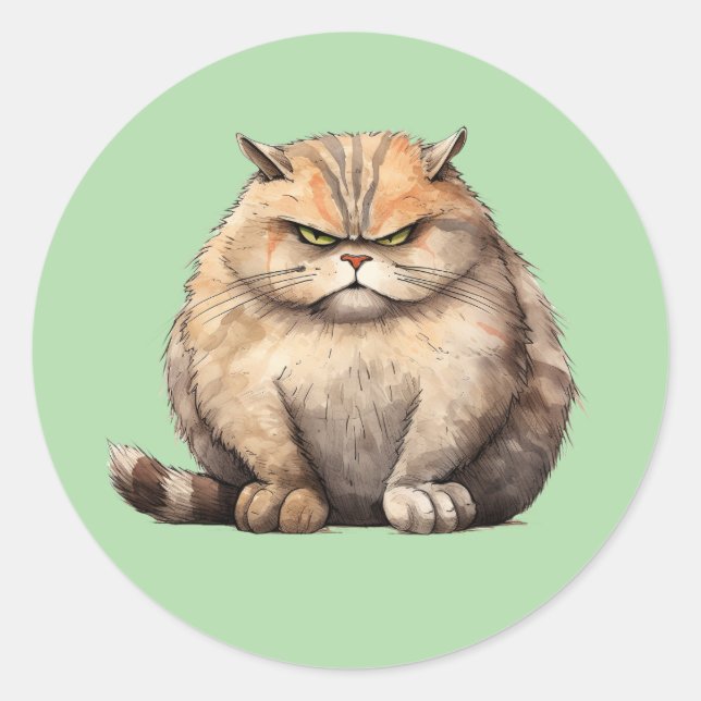 Grumpy Cat Stickers (Vorderseite)