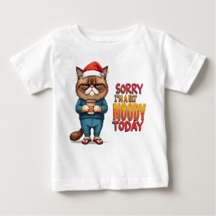 Grumpy Cat Weihnachtszeit Baby T-shirt