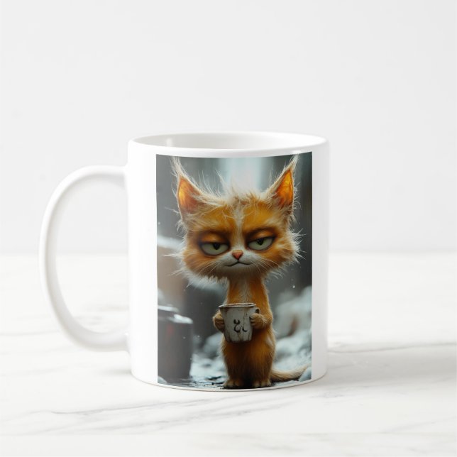 Grumpy Cat's Morgenkaffee Kaffeetasse (Links)