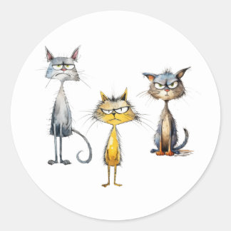 Grumpy Cats Stickers