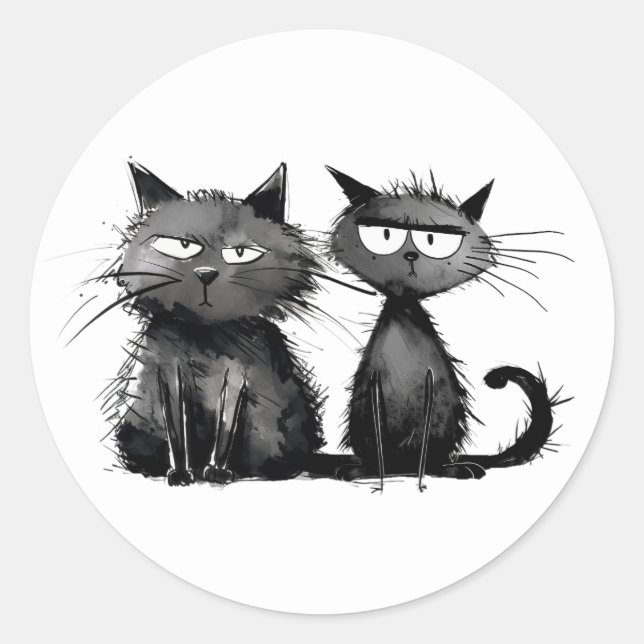 Grumpy Cats Stickers (Vorderseite)