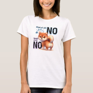 Grumpy Chow Chow Chow First & Second T-Shirt