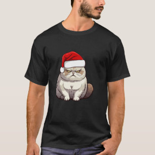 Grumpy Christmas Cat T-Shirt