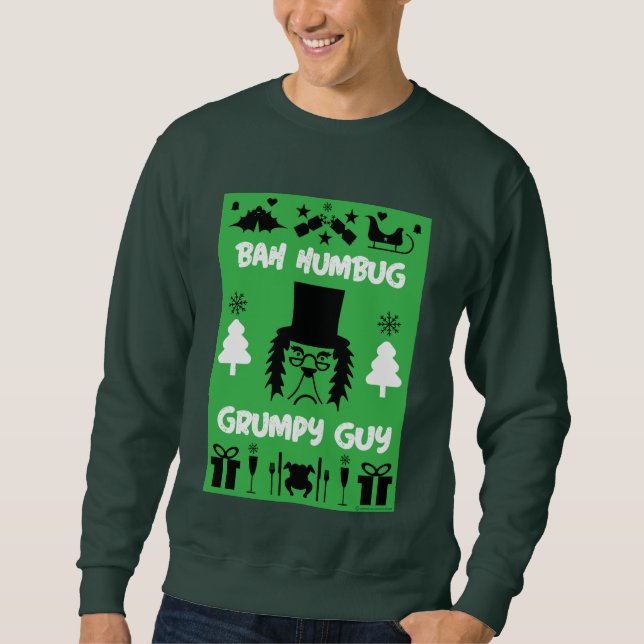 Grumpy Christmas Sweatshirt (Vorderseite)