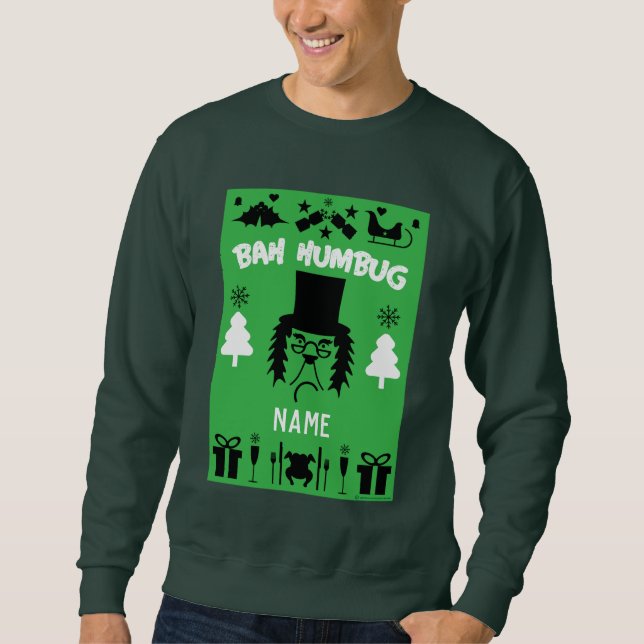 Grumpy Christmas Sweatshirt (Vorderseite)
