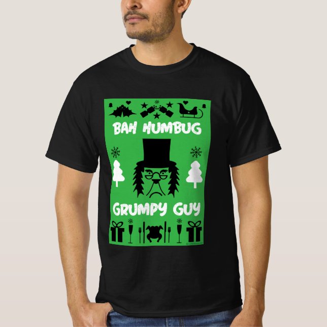 Grumpy Christmas T - Shirt (Vorderseite)
