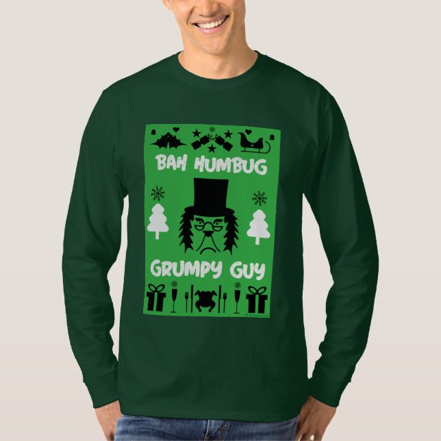 Grumpy Christmas T-Shirt (Vorderseite)