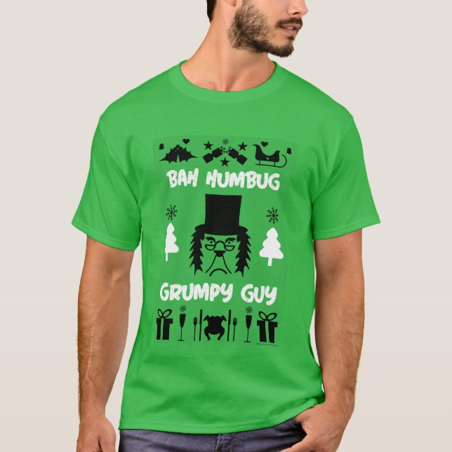 Grumpy Christmas T-Shirt (Vorderseite)