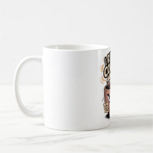 Grumpy Coffee Tasse - Ich laufe auf Kaffee und Has