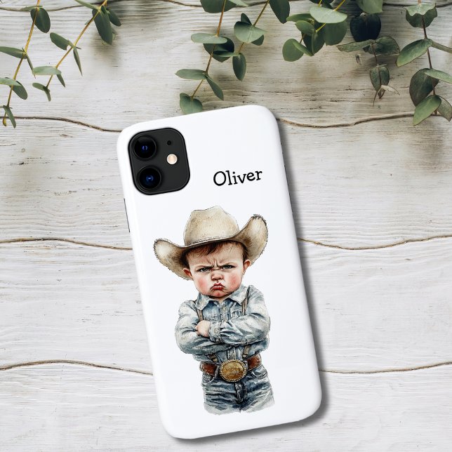 Grumpy Cowboy Case-Mate iPhone Hülle (Von Creator hochgeladen)