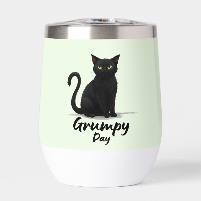 Grumpy Day mit Black Cat (Vorderseite)