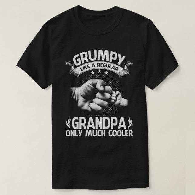 Grumpy Definition wie normale Opa nur Cooler T-Shirt (Design vorne)