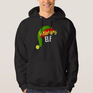 Grumpy Elf Matching Family Group Weihnachts-Party  Hoodie