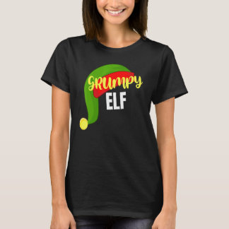 Grumpy Elf Matching Family Group Weihnachts-Party  T-Shirt