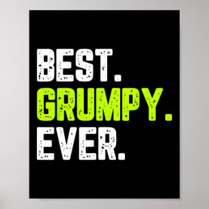 Grumpy Ever Family Funny Poster