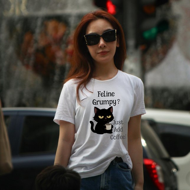 Grumpy Feline T - Shirt (Von Creator hochgeladen)