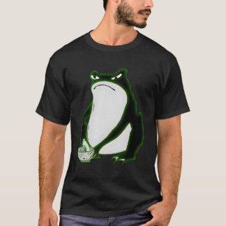 Grumpy Frog Zeichne Japanisch von Matsumoto Hoji T-Shirt