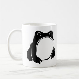 Grumpy Frog zeichnete japanische Kunst von Matsumo Kaffeetasse