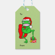 Grumpy Funny Christmas frosch
