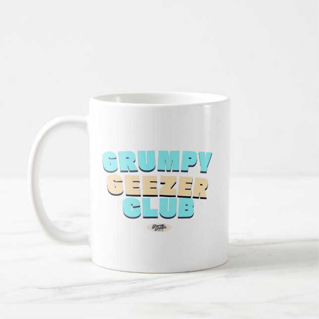 Grumpy Geezer Club Kaffeetasse (Links)