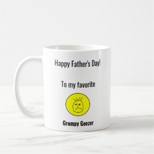 Grumpy Geezer Vatertag Kaffeetasse